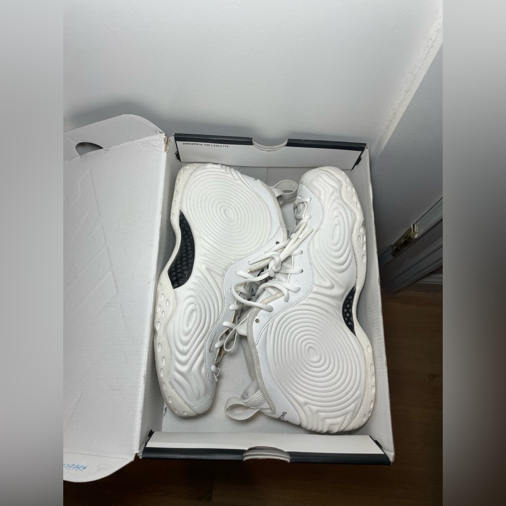 Nike Comme des Garçons Homme Plus x Air Foamposite One White Size 10 CDG